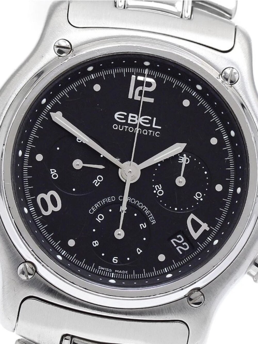 EBEL 1911 Modulor E9137240 Chronograph black Dial Automatic Men's Watch_899195
